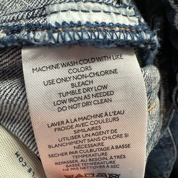 We The Free Palmer Cuffed Jeans Tunnel Vision Size 27 - Picture 7 of 15